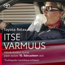 Toyota Relax - jatkuva turva tuo ajamiseen varmuutta. Nyt sitä on saatavilla jopa autosi 1...