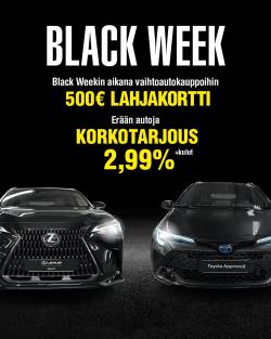 BLACK WEEK TsushoAUTO Suomenojan vaihtoautomyynnissä ⬛️ Black weekin aikana kaikkiin vaiht...