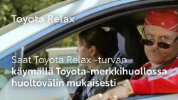 Toyota Relax tuo varmuutta auton omistamiseen veloituksetta jopa kymmeneksi vuodeksi, ja s...